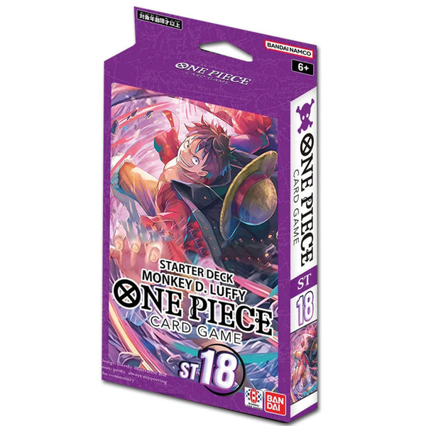 One Piece Card Game: Starter Deck Purple Monkey.D.Luffy [ST-18] – Travelling Man UK