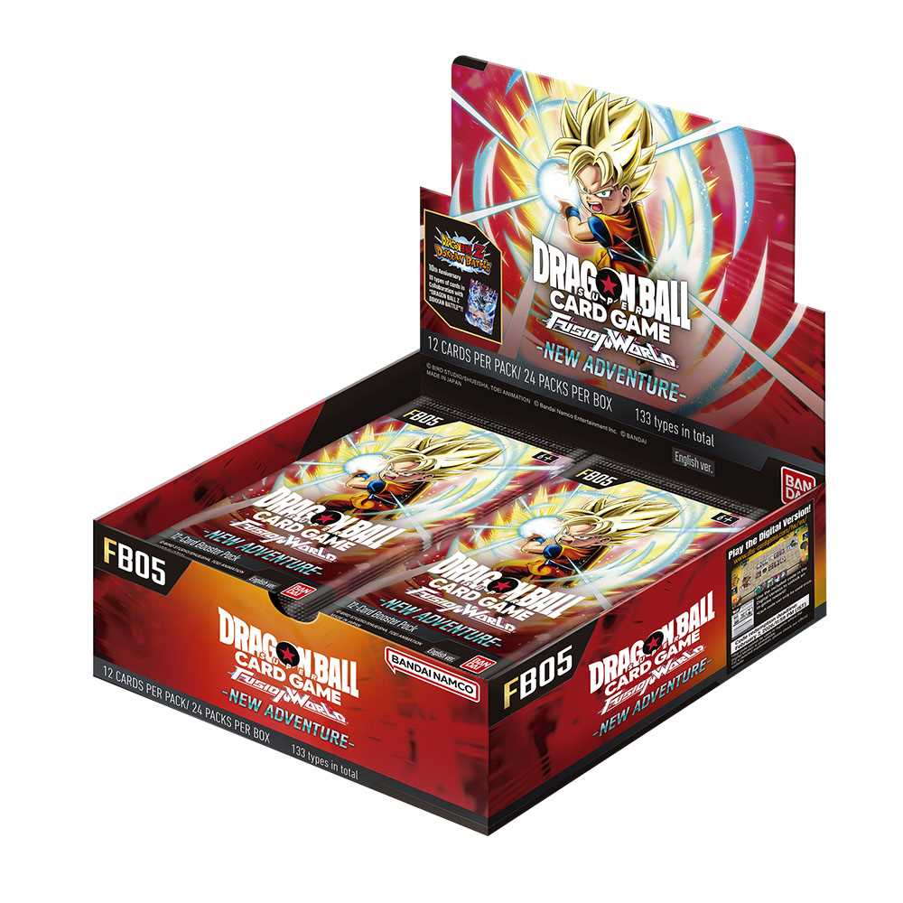 Dragon Ball Super Card Game Fusion World - New Adventure (FB05) Booster Box