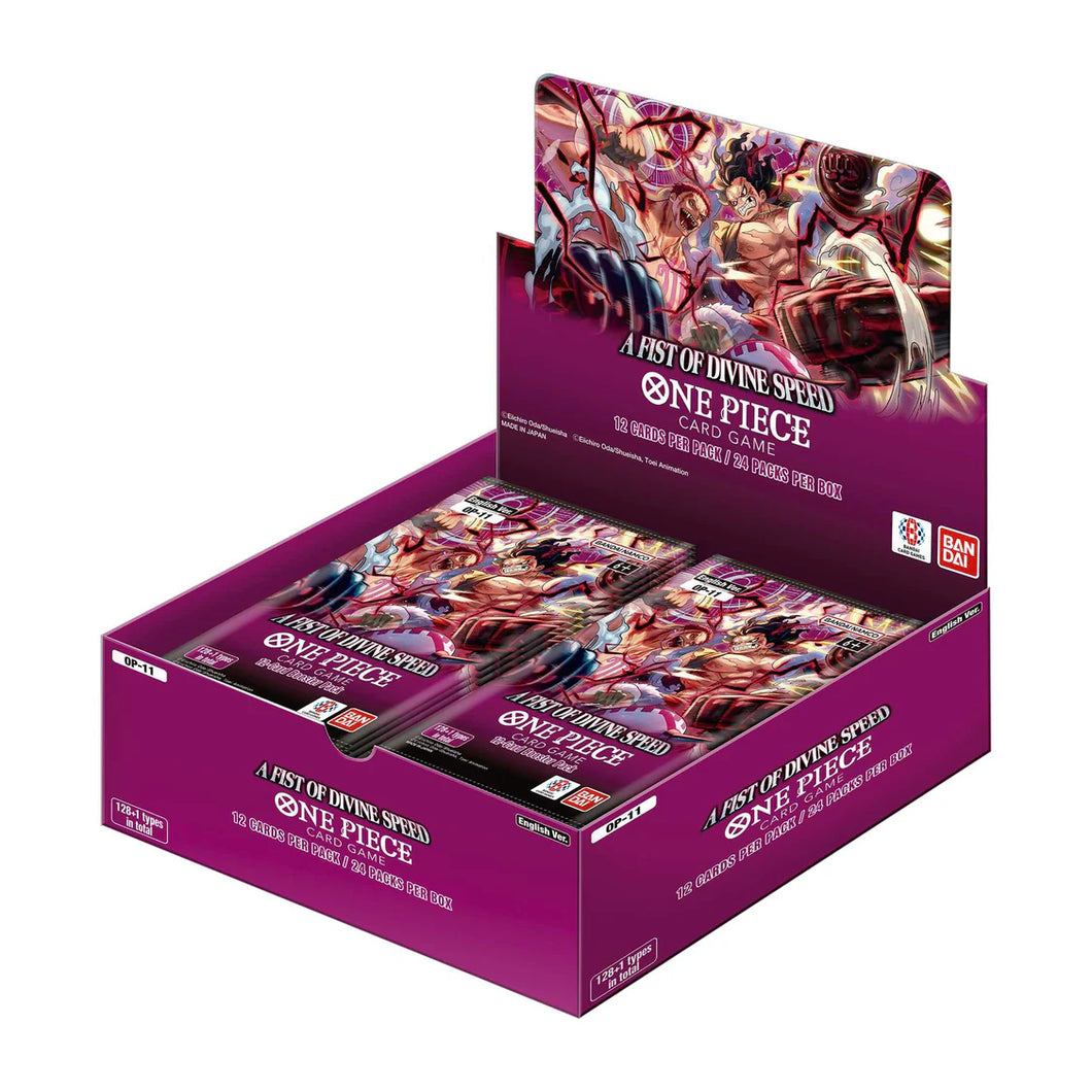 One Piece Card Game A Fist of Divine Speed (OP-11) Booster Box