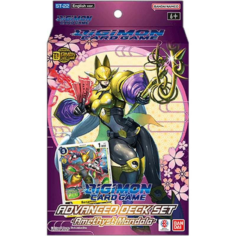 Digimon Card Game Advanced Deck - Amethyst Mandala (ST-22)
