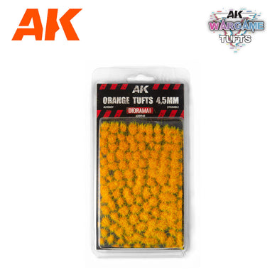 AK Interactive Orange & Yellow Wargame Tufts