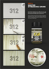Load image into Gallery viewer, AK Interactive Winter Streaking Grime 35ml