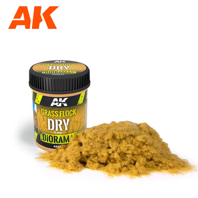 AK Interactive Grass Flock 2mm Dry