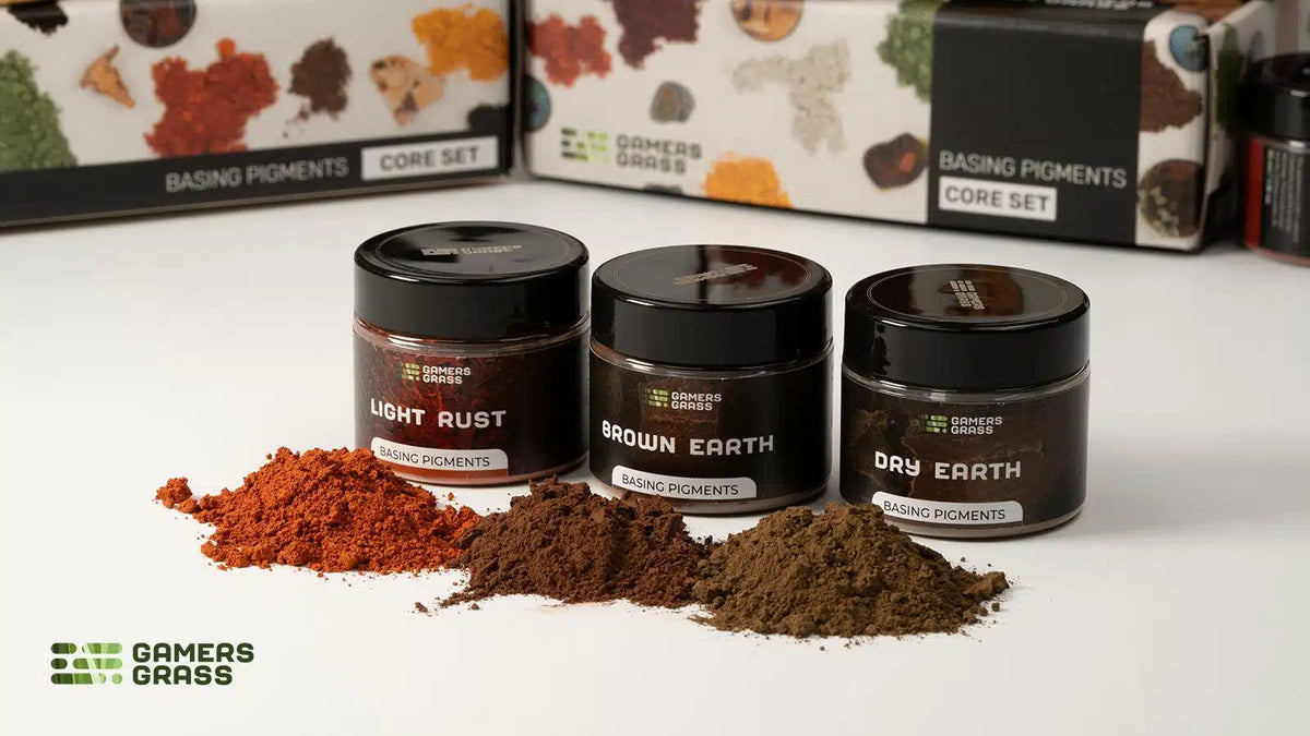 Gamers Grass Basing Pigments Core Set