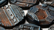 Load image into Gallery viewer, Gamers Grass Spaceship Corridor Bases 40mm