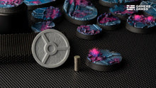 Load image into Gallery viewer, Gamers Grass Alien Infestation Bases 32mm