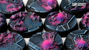 Gamers Grass Alien Infestation Bases 25mm