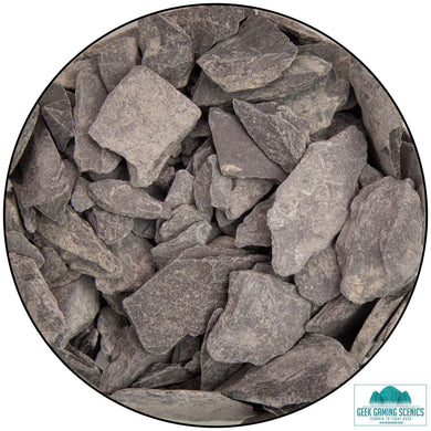 Base Ready Slate Chippings Mixed 250ml Tubs