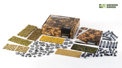 Gamers Grass Golden Mediterranean Temple Basing Box