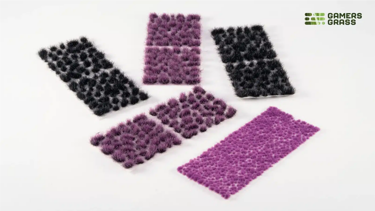 Gamers Grass Golden Purple Swarm Basing Box