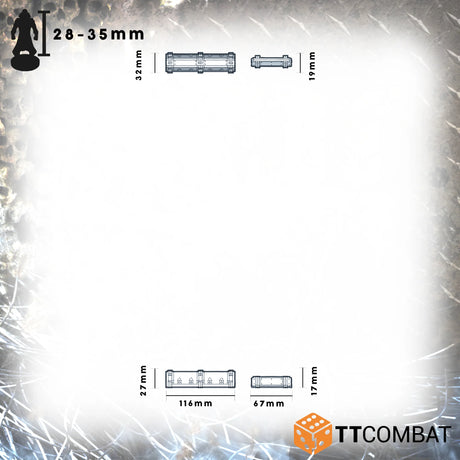 TTCombat Chroma Terrain - Bastion Gateway