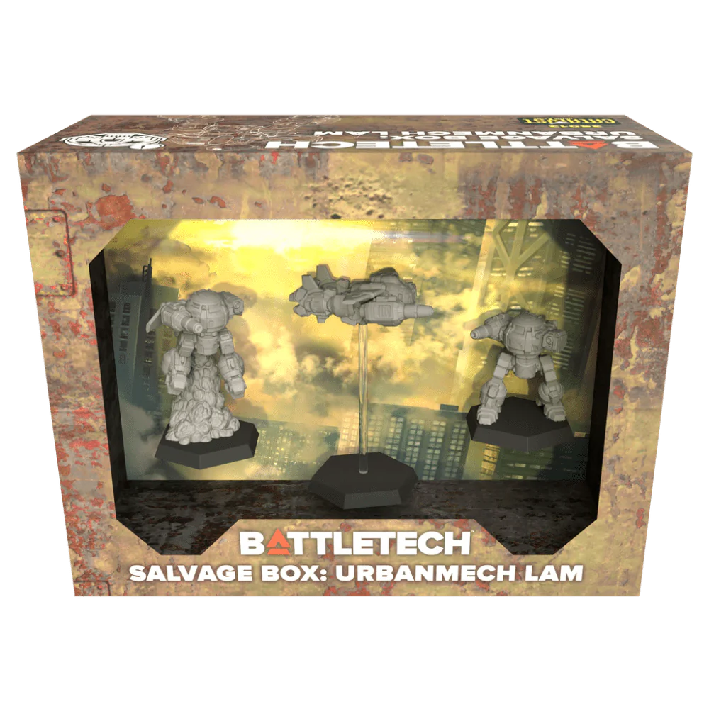 Battletech Salvage Box: UrbanMech LAM