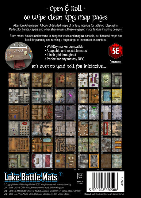 Big Book Of Battle Mats - Rooms, Vaults & Chambers