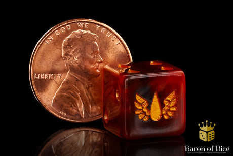 Baron Of Dice Blood Drop Dice X25