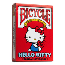 Load image into Gallery viewer, Hello Kitty 50th Anniversary Playing Cards
