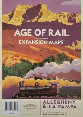 Age of Rail: La Pampa and Allegheny Map Expansion