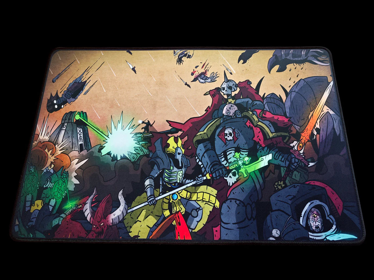 Baron of Dice Premium Oversized Playmat Galaxy At War