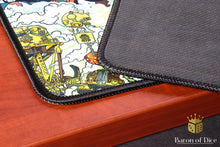 Load image into Gallery viewer, Baron of Dice Premium Oversized Playmat Grimdark Collage