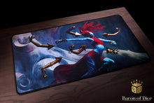 Load image into Gallery viewer, Baron of Dice Premium Oversized Playmat Spelldancer