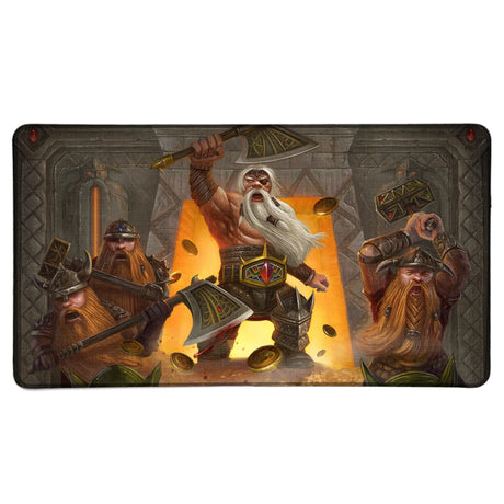 Baron of Dice Premium Oversized Playmat Dwarven Glory