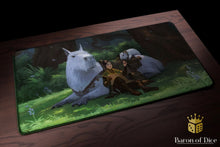 Load image into Gallery viewer, Baron of Dice Premium Oversized Playmat Capybara Retreat