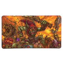 Load image into Gallery viewer, Baron of Dice Premium Oversized Playmat Ron Spencer Series Goblins Galore