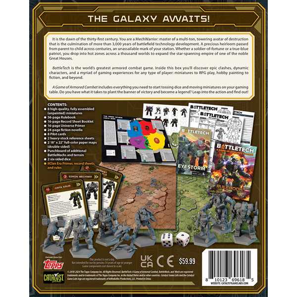 Battletech A Game Of Armoured Combat 40th Anniversary
