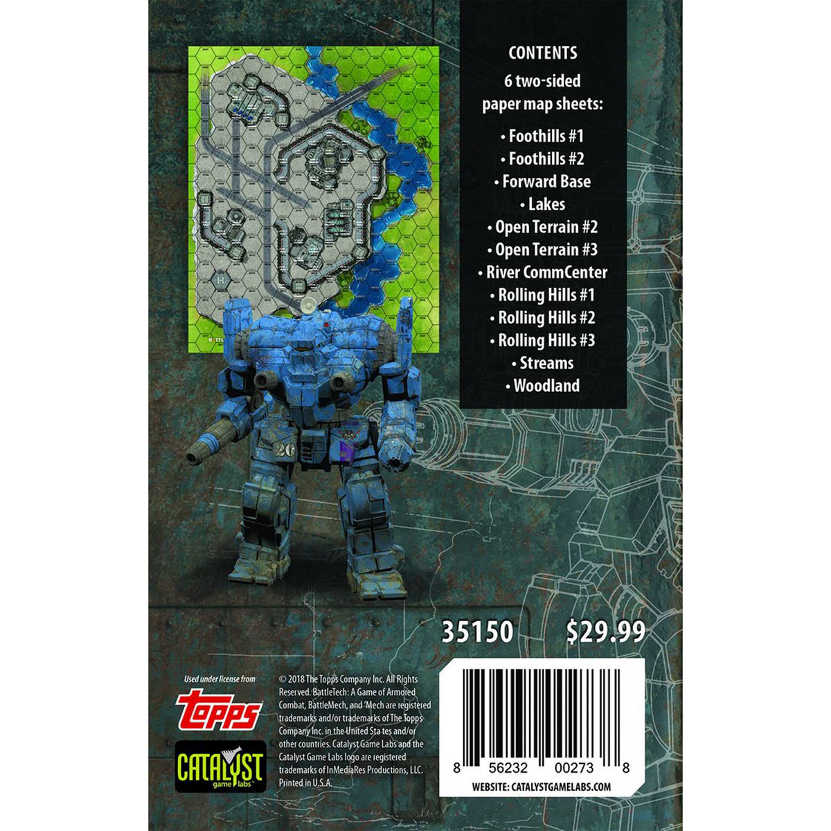 BattleTech Map Pack Grasslands