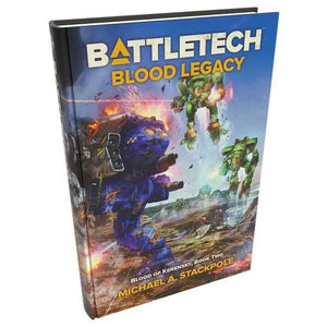 Livre cartonné premium Battletech Blood Legacy