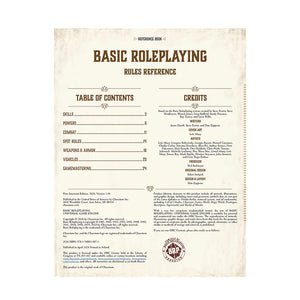 Basic Roleplaying Gamemaster Pack