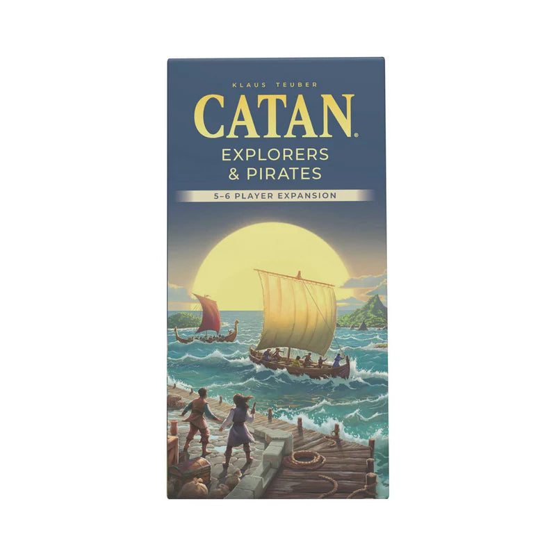 Catan 6th Edition (2025) Explorers & Pirates 5-6 Player Expansion