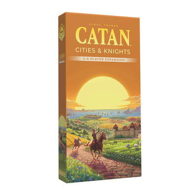 Catan 6th Edition (2025) Cities & Knights 5-6 Player Expansion