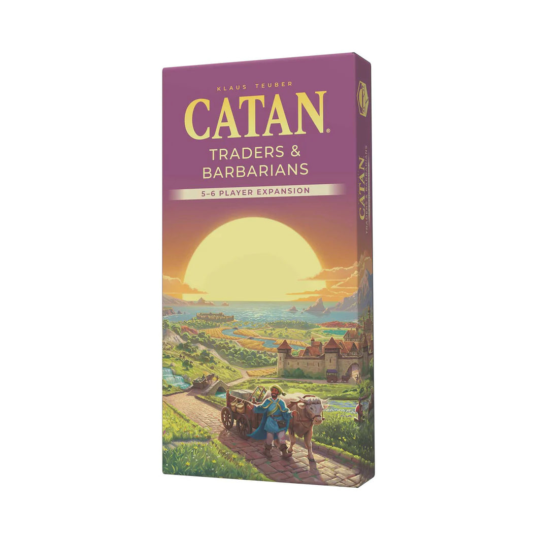 Catan 6th Edition (2025) Traders & Barbarians 5-6 Player Expansion