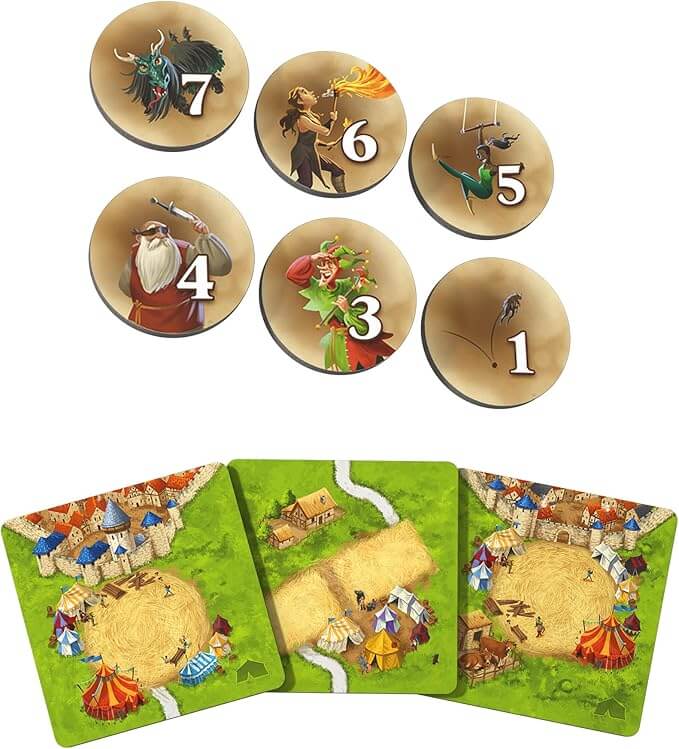 Carcassonne Expansion 10: Circus & Artists (2025 Edition)