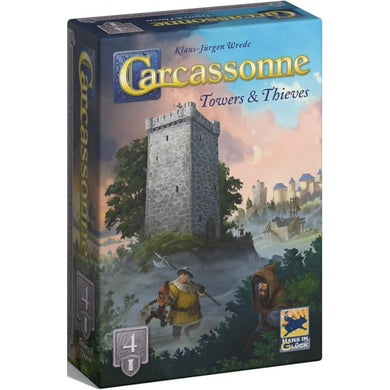 Carcassonne Expansion 4: Towers & Thieves (2025 Edition)