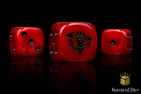 Baron Of Dice Chaos Corsairs Dice Square Corner 16mm Dice