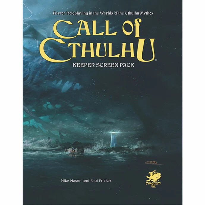 Call of Cthulhu RPG Chaosium 50th Anniversary Slipcase Set