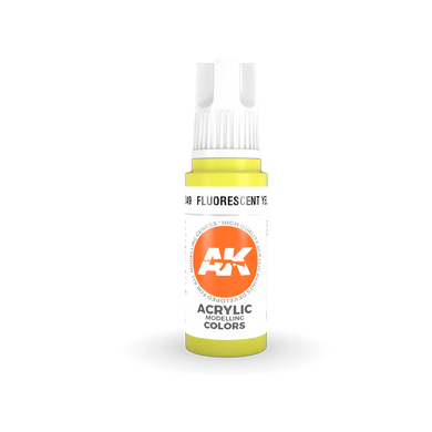 AK Interactive Fluorescent Yellow 17ml