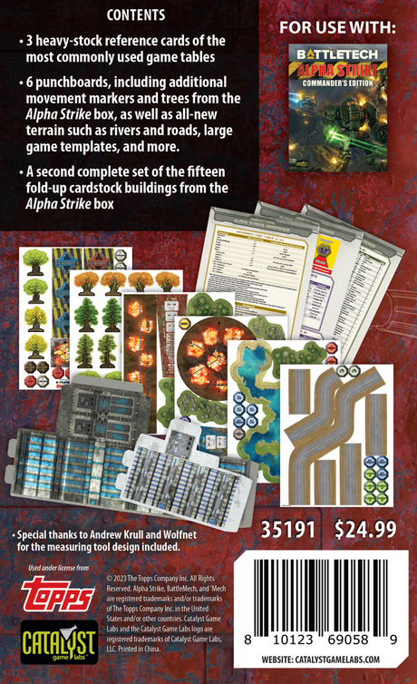 BattleTech Counters Pack Alpha Strike
