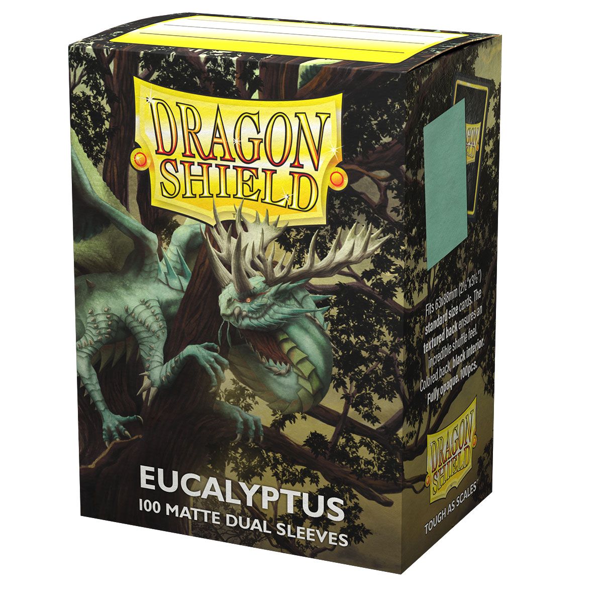 Dragon Shield Dual Matte Sleeves Standard Size Lehel - Eucalyptus (100)