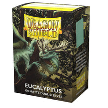 Load image into Gallery viewer, Dragon Shield Dual Matte Sleeves Standard Size Lehel - Eucalyptus (100)