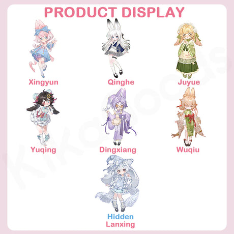 Moon Jumping Time Bunny Series 1/12 BJD Blind Box