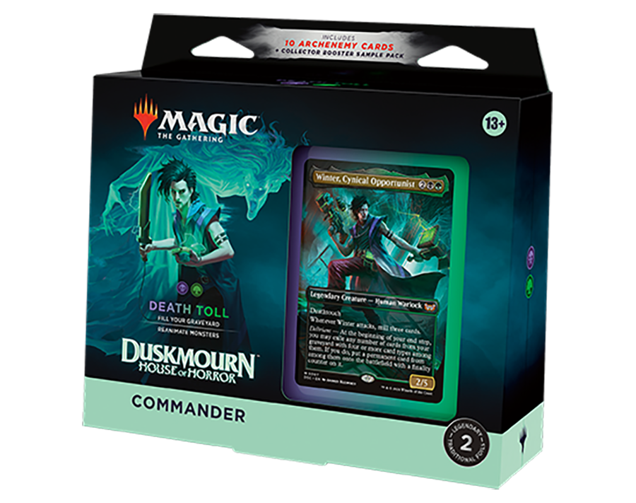 Magic: The Gathering Duskmourn: House of Horror Commander Deck