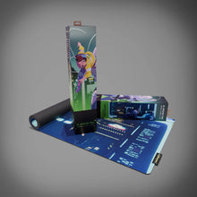 Load image into Gallery viewer, Cyberpunk Edgerunners Desk Mat - David &amp; Lucy