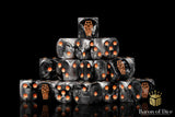 Baron Of Dice Day Of The Dead Orange Coffin Dice X25