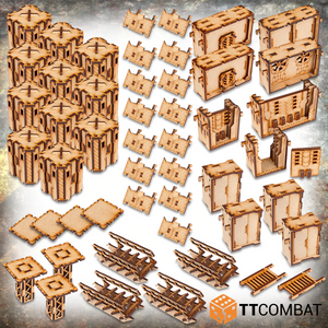 Ttcombat Tabletop Scenes – Iron Labyrinth Death Quadrant Complex