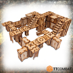 Ttcombat Tabletop Scenes – Iron Labyrinth Death Quadrant Complex