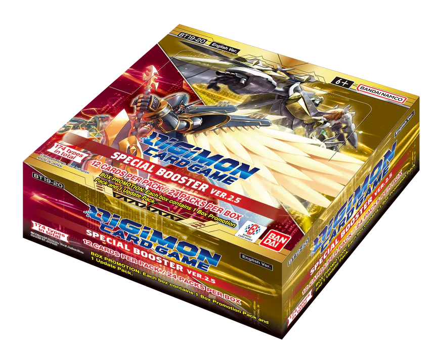 digimon cards 2020 english Digimon Card Game Special Booster Ver2.5 (BT19-20) – Travelling Man UK