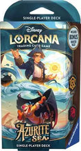 Load image into Gallery viewer, Disney Lorcana TCG: Azurite Sea A Seaworthy Crew Starter Deck (Amber/Ruby)