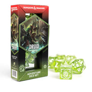 Dungeons & Dragons Adventure Dice by Sirius Dice: Druid (Green)